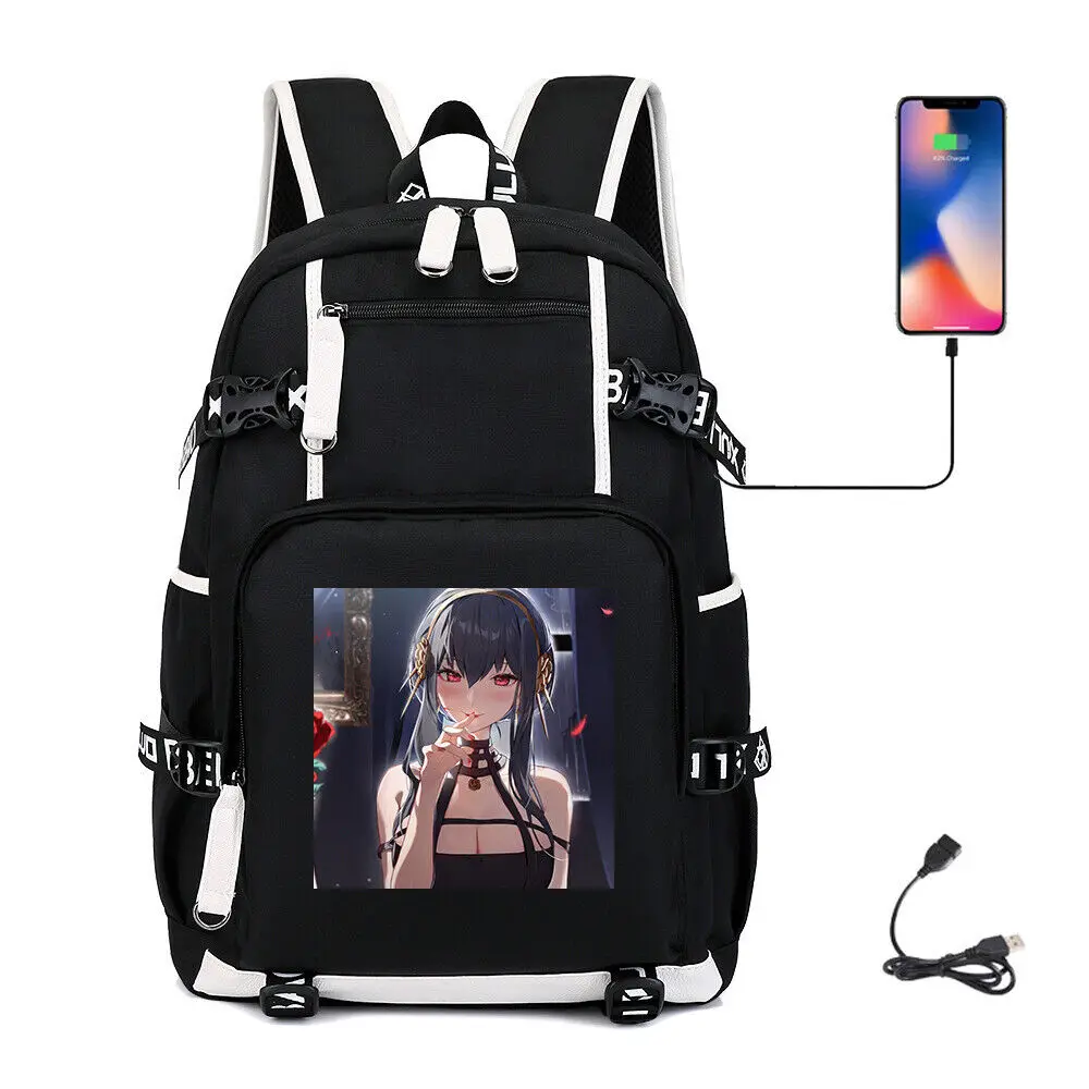 

Handbag Student Backpack Travel High Capacity Anime SPY×FAMILY Cosplay Daypack