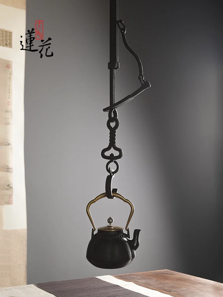 Daxiang lotus китайский крючок из кованого железа для чайника чугуна выдвижной