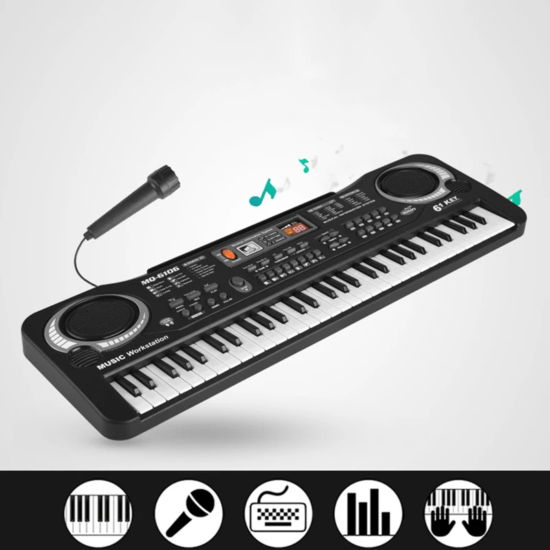 Toy 88 Keys Electric Piano Kids Portable Learn Electric Korg Piano Keyboard Professional Piano Profesional Music Instrument