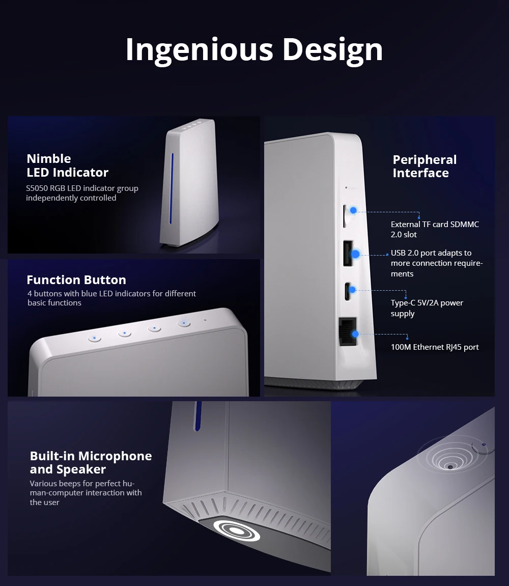 2023 новейший SONOFF iHost Smart Home Hub AIBridge RV1126 DDR4 4 ГБ