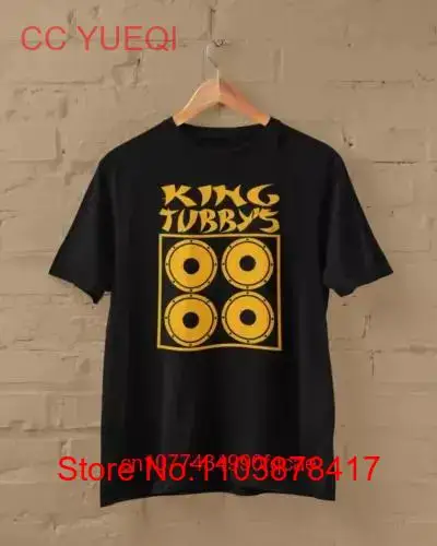 KING TUBBY'S TRIBUTE футболка Tubby bass root reggae dub sound system dubwise длинные или Короткие рукава