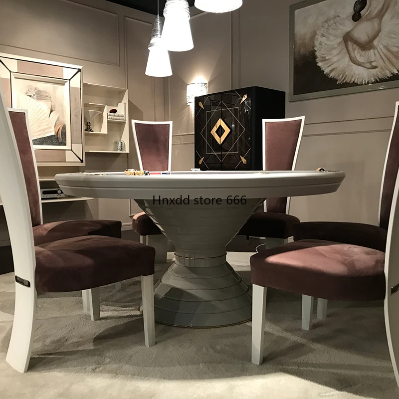 Итальянский стол Техасского холдема высококачественный Мультиплеер для клуба