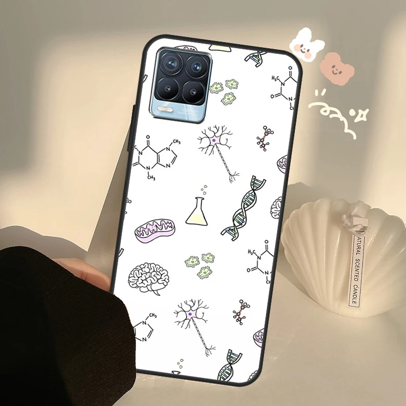 Чехол с изображением научной химии кофеина для OnePlus 10 9 Pro 8T 9R Nord2 чехол Realme GT Neo 2 3
