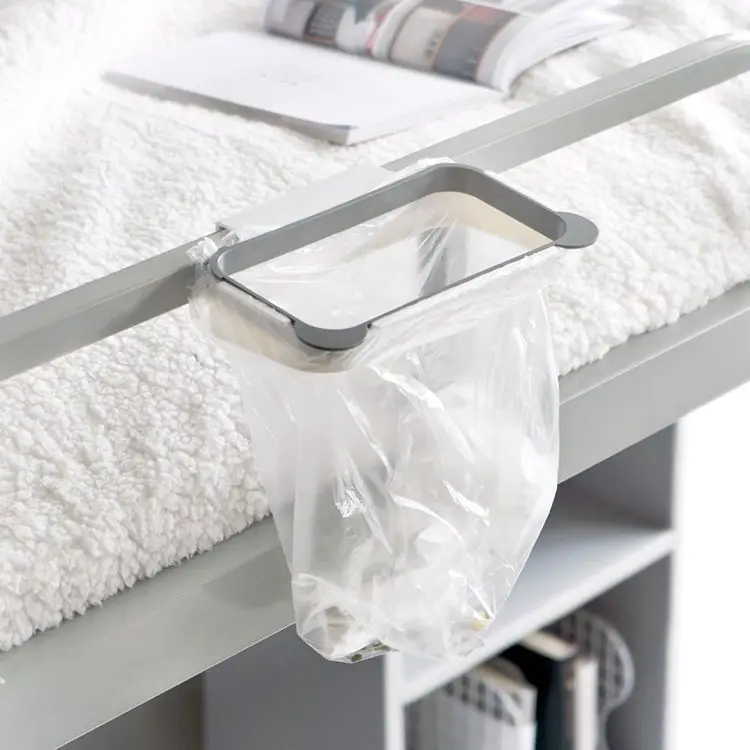 

Household must-have student bedroom top bunk artifact with cover can be hung garbage rack bedroom deodorant garbage rack