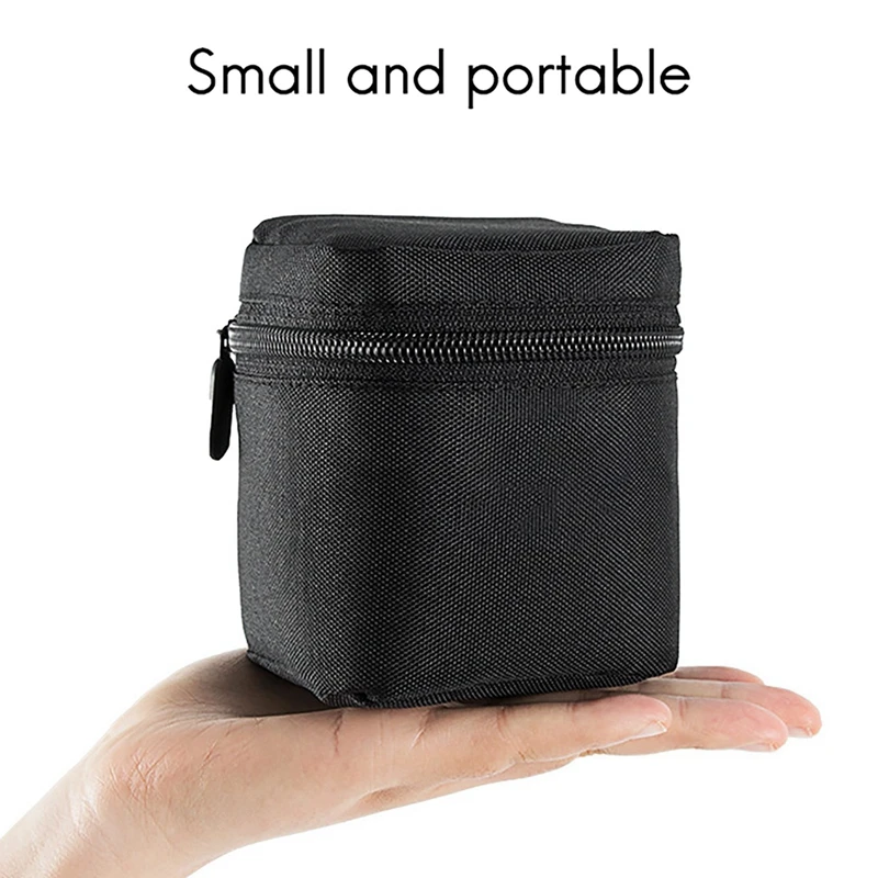 

3X Camera Lens Bag DSLR Padded Thick Shockproof Protective Pouch Case Lens Pouch For DSLR Camera