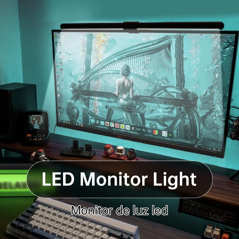 Osl Rgb Мониторная Световая Панель С Дистанционным Управлением Гибкая Настольная