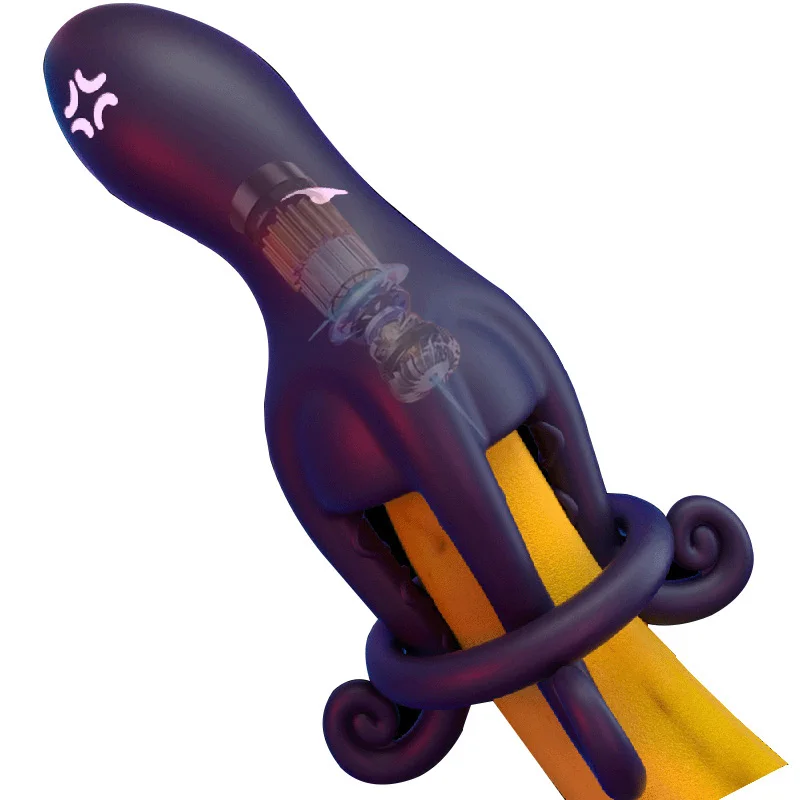 PLAYYUE Glans Trainer для мужчин мощный вибрирующий пенис мастурбатор точки G мягкий