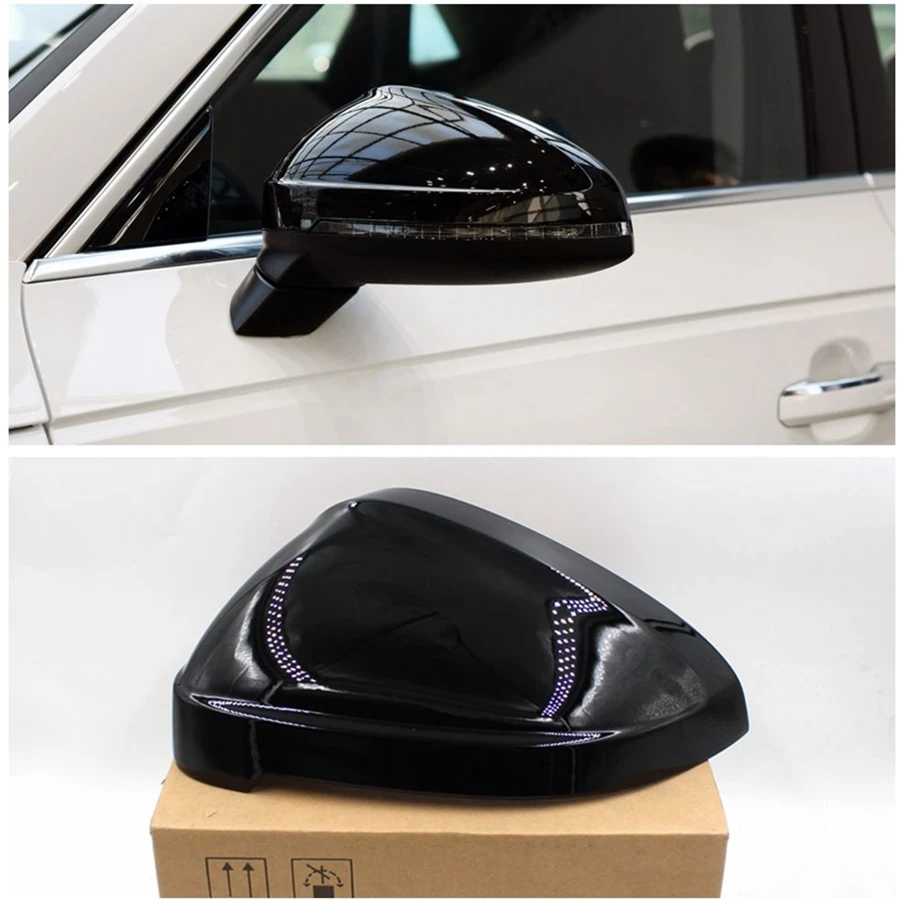 

1 пара крышек для зеркала заднего вида для Audi B9 A4/S4/RS4 A5/S5/RS5 2017 2018 крыло Корпус зеркала заднего вида