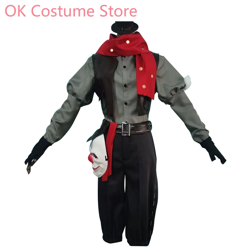 Аниме! Униформа для косплея клоуна Джокера