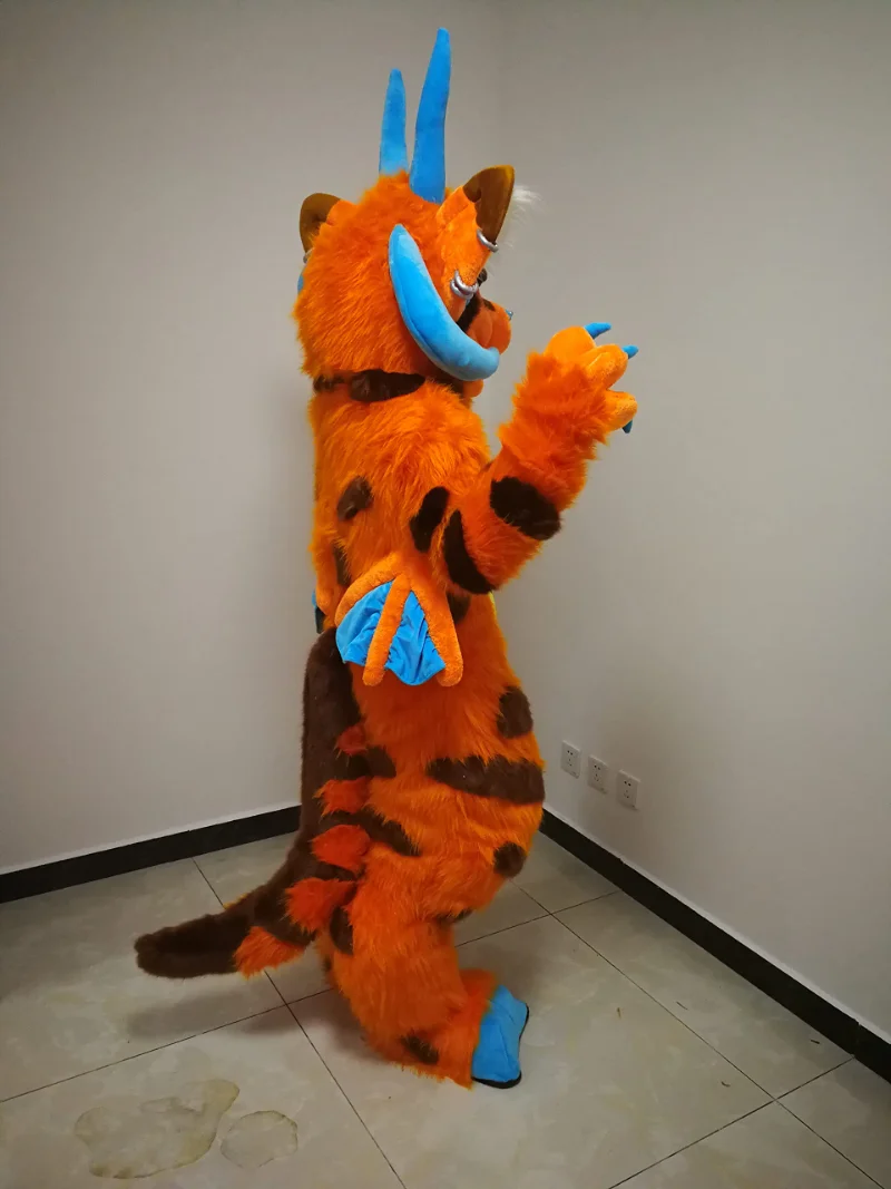 Костюм для подростков с изображением собаки хаски |