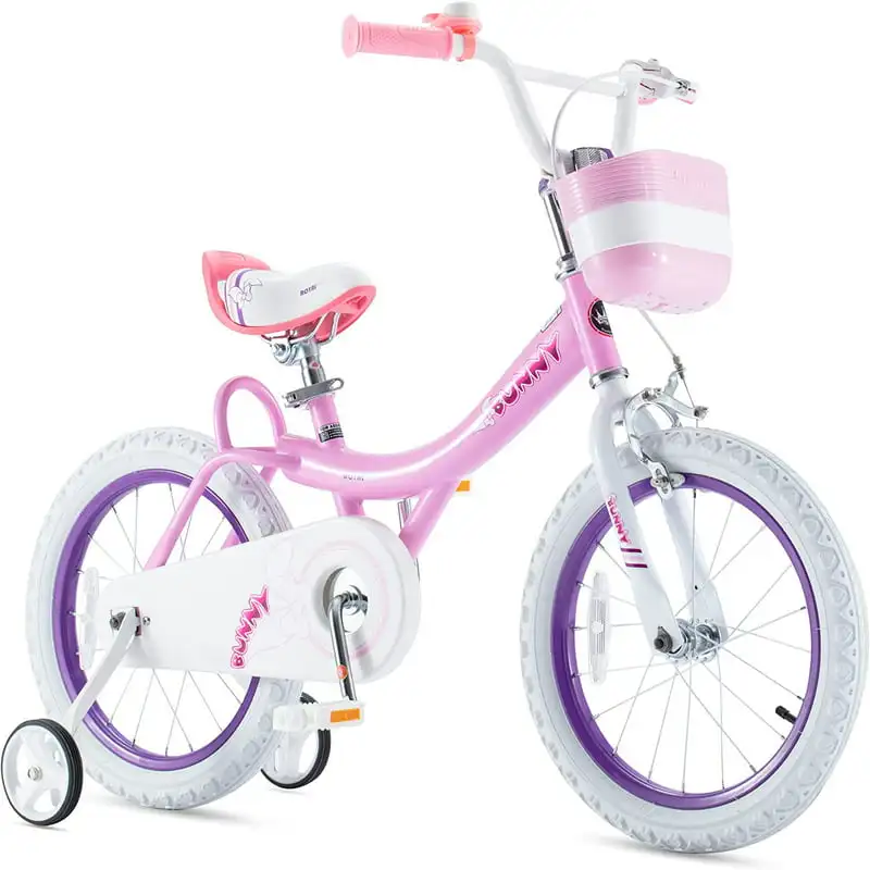 

Bunny 14 inch Girl's Bicycle Bike for Girls Childrens Bicycle Pink