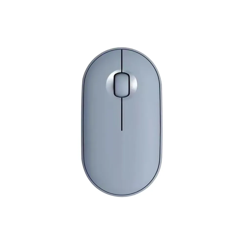 2023 New 2.4GHz Wireless Mouse With USB Receiver, Suitable For Notebook Mini Ultra-thin Single-mode Battery Color Game Mouse