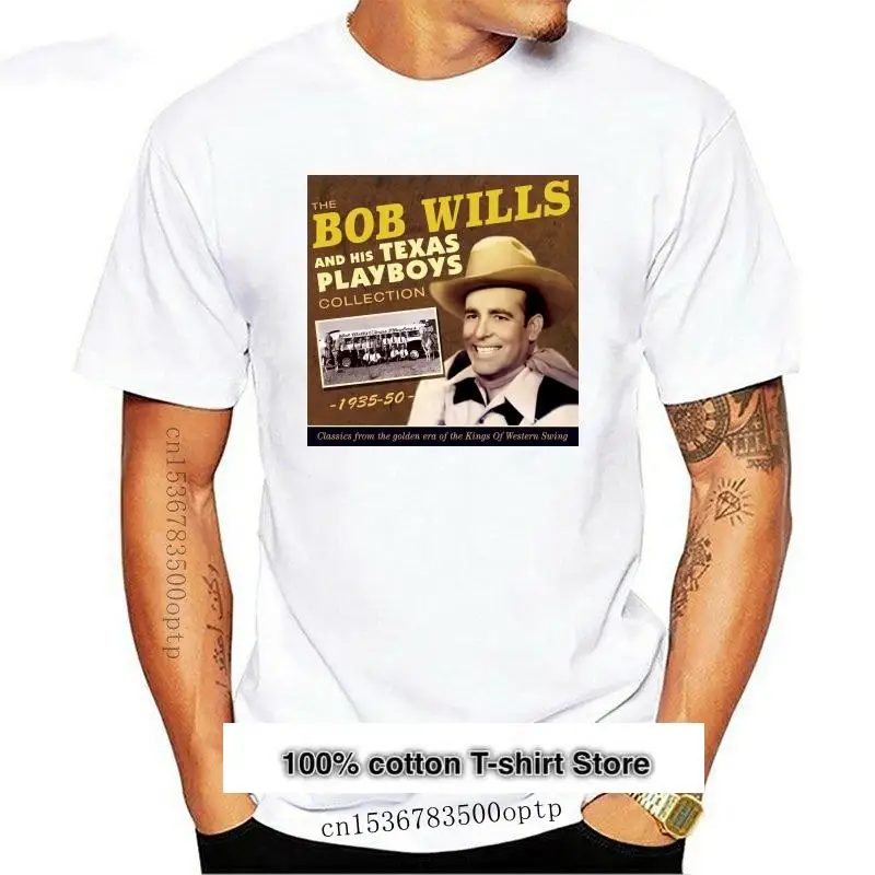 

Camiseta de Bob Wills y sus Texas, Playboy, novedad de 2021
