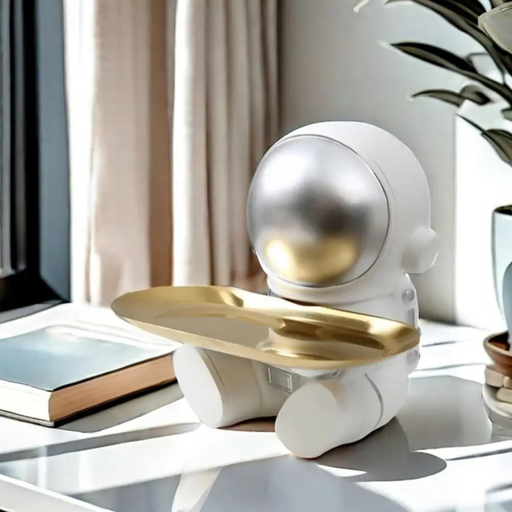 Декоративный держатель для ключей космический космонавта поднос закусок офиса