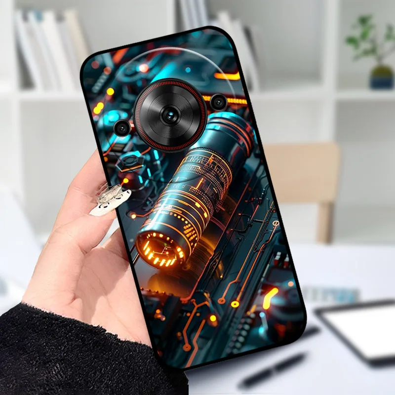 Фото Чехол для телефона ZTE Blade A75 5G Z2357N, мягкий силиконовый защитный чехол из ТПУ с рисунком для Nubia Focus 5G Z2455, противоударный чехол №5