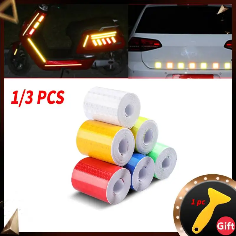 

1/3 шт., светоотражающие наклейки для автомобиля