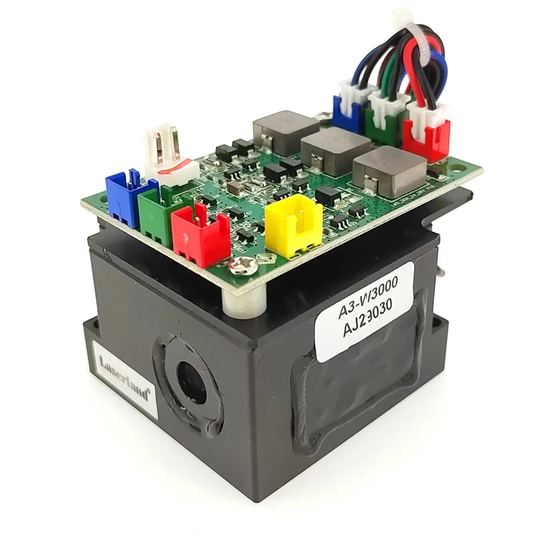 Pаспродажа 3 Вт белый свет лазерный диод модуль головсветильник световой эффект RGB сочетание W3000-B TTL