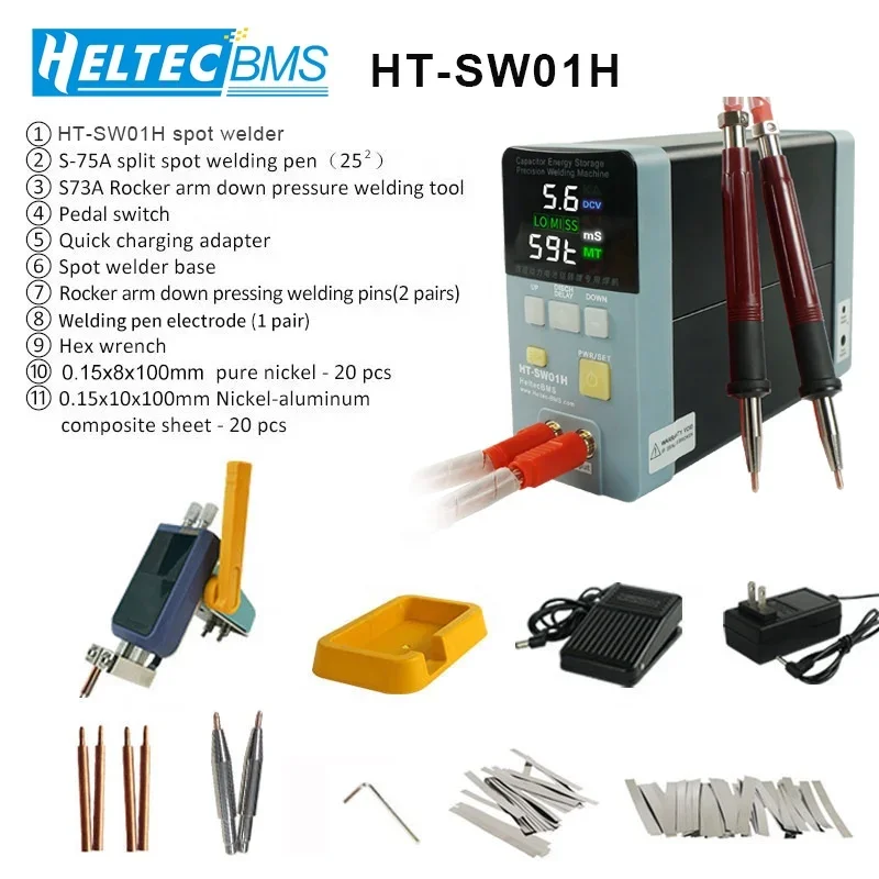 Heltec Аппарат для точечной сварки 801H Высокомощный импульсный сварочный аппарат