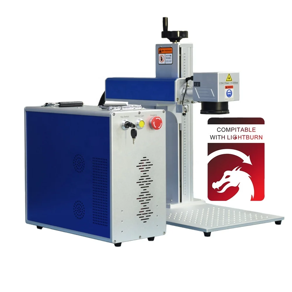 

JPT Fiber Laser Marking Machine SFX-50GS Fiber Jewelry Laser Engraving Machine Deep Engraver Machine 175*175mm with Rotary Axis