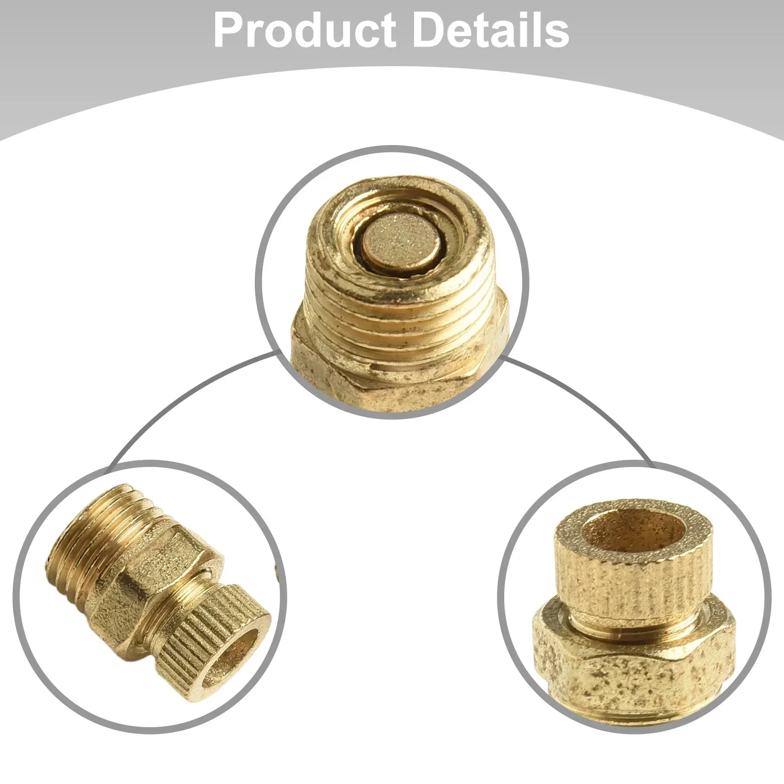 я 5 шт. небольшие аксессуары для воздушного насоса бесшумный винт сливного