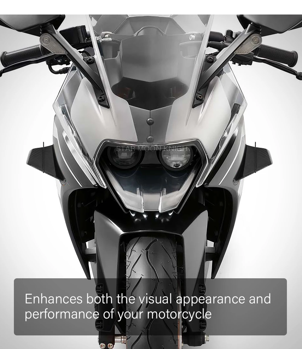 Для RC390 RC200 RC125 RC8C 1290 Super Duke 990 обтекатель мотоцикла боковая крыла аэродинамический