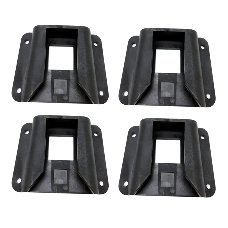 

4X Bicycle Carrier Block Adapter For Brompton Folding Bike Bag Rack Holder ABS Front Carrier Block Mounting