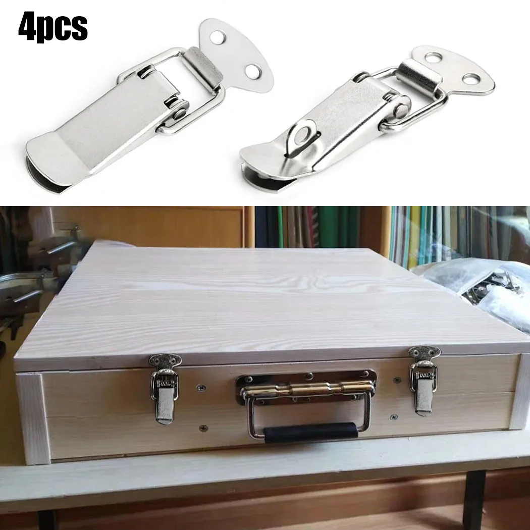 

Loaded Toggle Latches Latch Spring Stainless Steel Toggle 4Pcs Accessories Clip Case Hardware Home Improvement