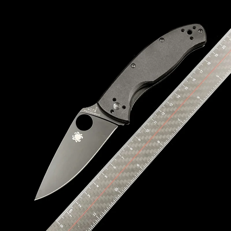

Складной нож SPYDERCO Spider Guard C122 A, карманный тактический Универсальный Клинок для самообороны, походов и охоты