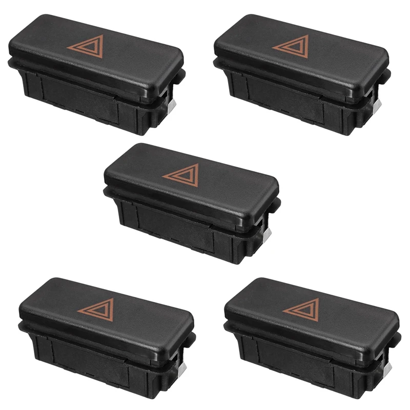 5X Hazard Emergency Flasher Light Switch Warning Button For BMW E31 E32 E34 E36 M3 M5 Z3 318 525I 530I 735I 61311374220