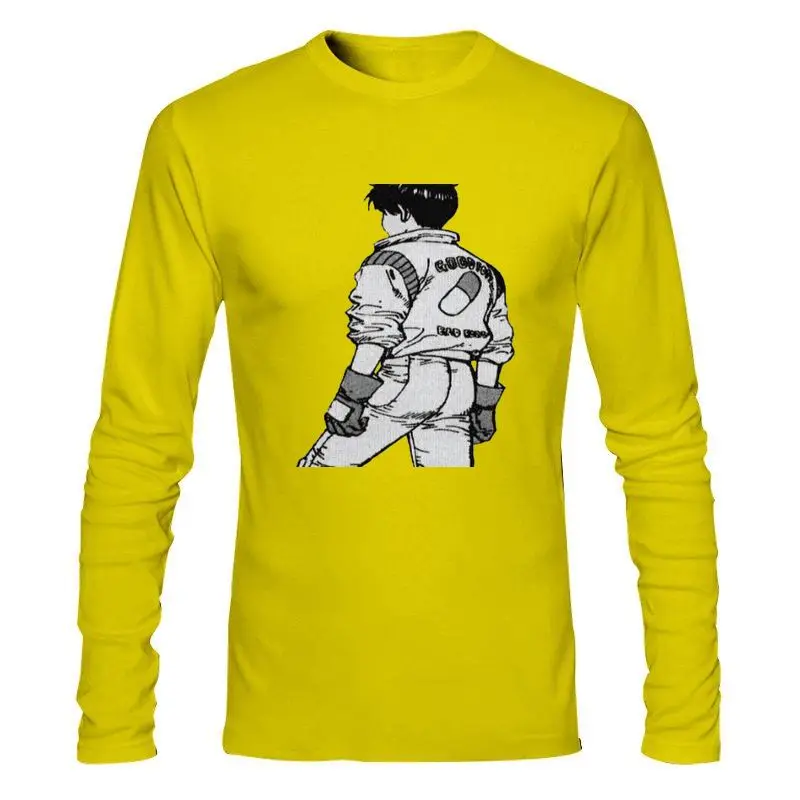 Футболка мужская хлопковая с круглым вырезом одежда в японском стиле Акира 80-х