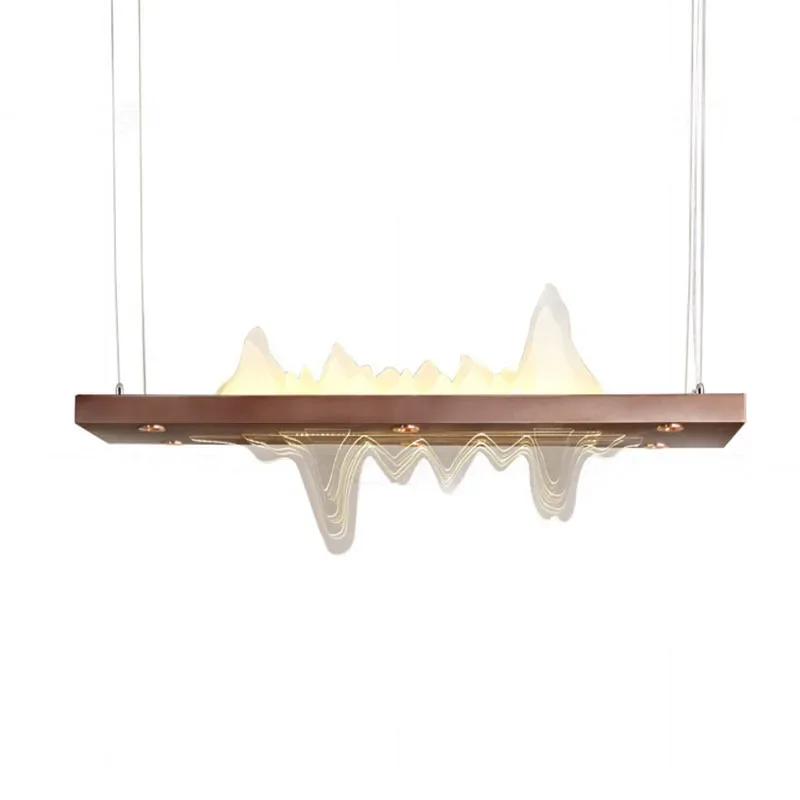 Новая китайская лампа для ресторана Классическая Люстра чайной комнаты