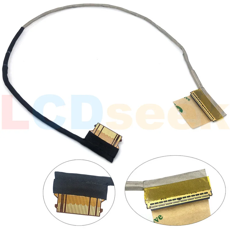 Новинка для TOSHIBA L50-C C55D-C C55T-C P55T-C S55-C 40PIN вставка LED DD0BLQLC400 LVDS гибкий видеокабель LCDseek