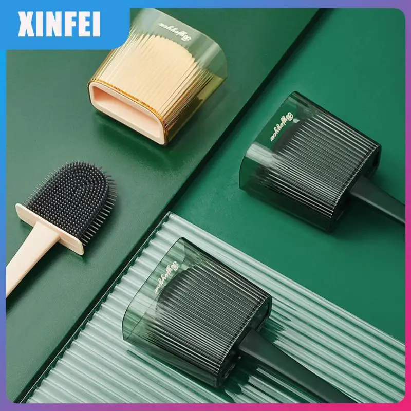 

Toilet Cleaning Household Toilet Brush 101×65×395mm Wall-mounted Toilet Brush Flexible Brush Head Strong Decontamination Brush