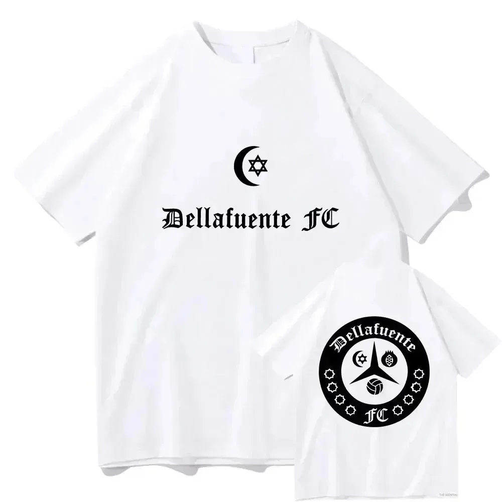 Dellafuente FC Повседневный стиль унисекс Футбольная рубашка с короткими рукавами