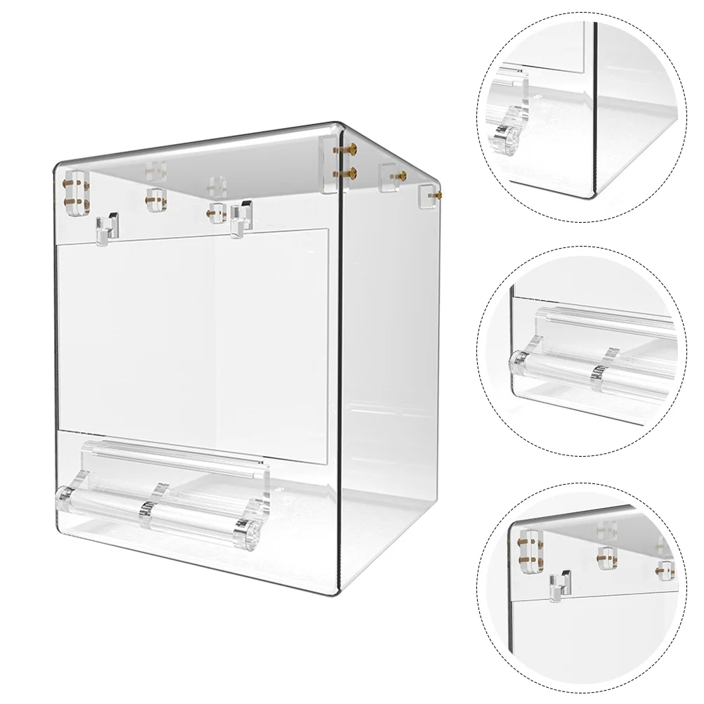 

1 Pc of Bird Supplies Bird Bath Cage Bird Shower Box Parrot Shower Bathroom Cage Accessory Pet Bath Tub