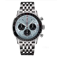 new luxury brand men watches multifunction sports stainless steel quartz watch professional moon aviation chronograph aaa clocks