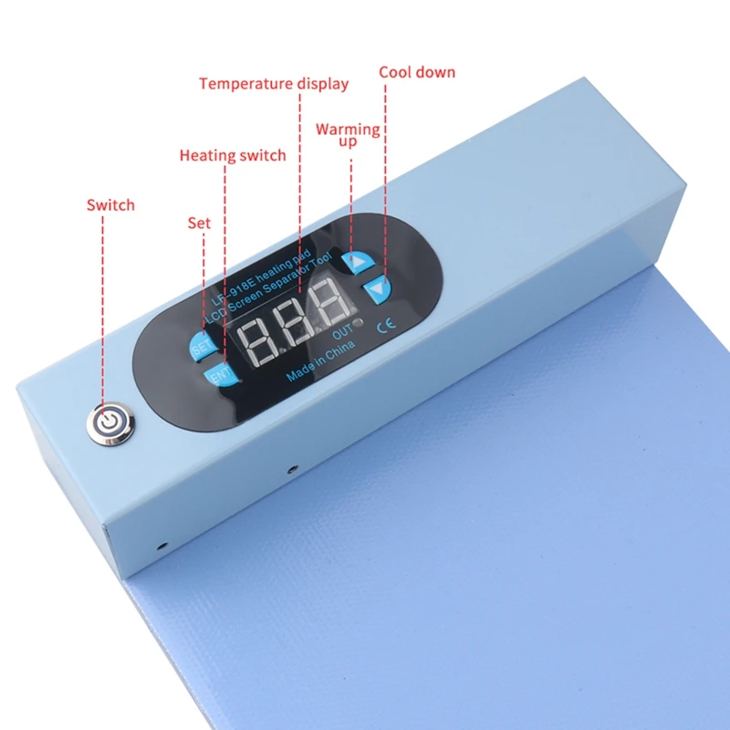 LF-918E разделитель ЖК-экрана синий экрана разделительный инструмент для подогрева