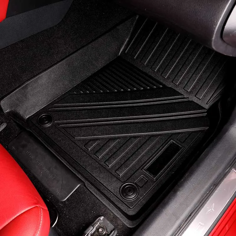 Фото 3D TPE пользовательские автомобильные коврики для ISUZU D-MAX 2015-2025 LHD RHD автомобильный коврик водонепроницаемые нескользящие ковры №5
