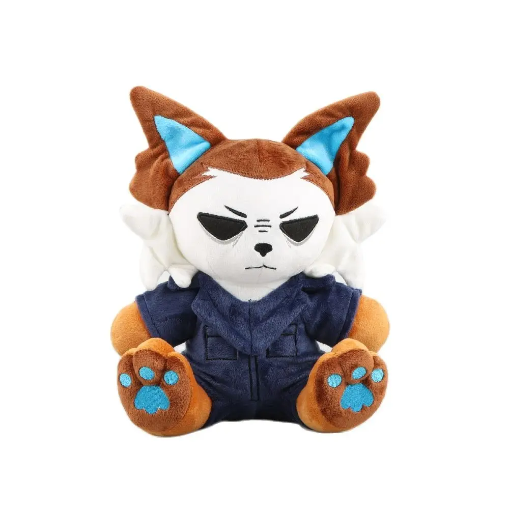

25CM Wolf Michael Ghostmyers Plush Toy Soft Stuffed Animal Wolf Anime Pluche Pillow Christmas gifts for Kids Boys Navidad