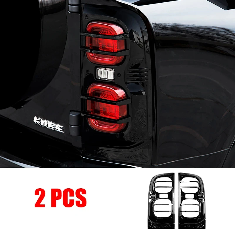 

Для HAVAL H9 2nd MKII 2024 2025 2026 автомобильный механический задний фонарь модифицированный ABS черный механический фонарь внешние аксессуары