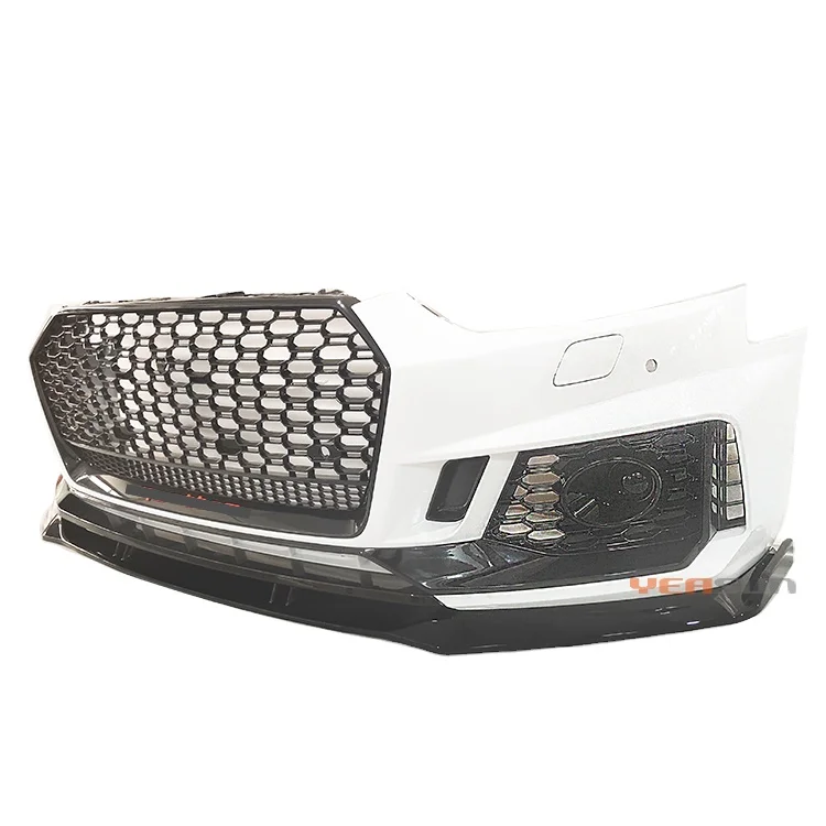 Высокое качество Быстрая доставка RS5 B9 передняя губа facelif body kit 2017 2018 тюнинг бампер