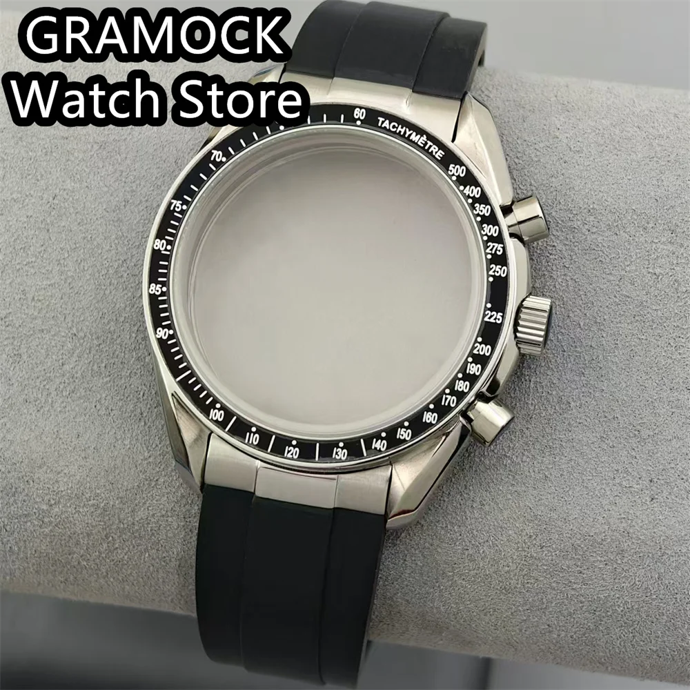 Корпус Часов GRAMOCK VK63 40 Мм Из Нержавеющей Стали Металл Совместимый С Механизмом