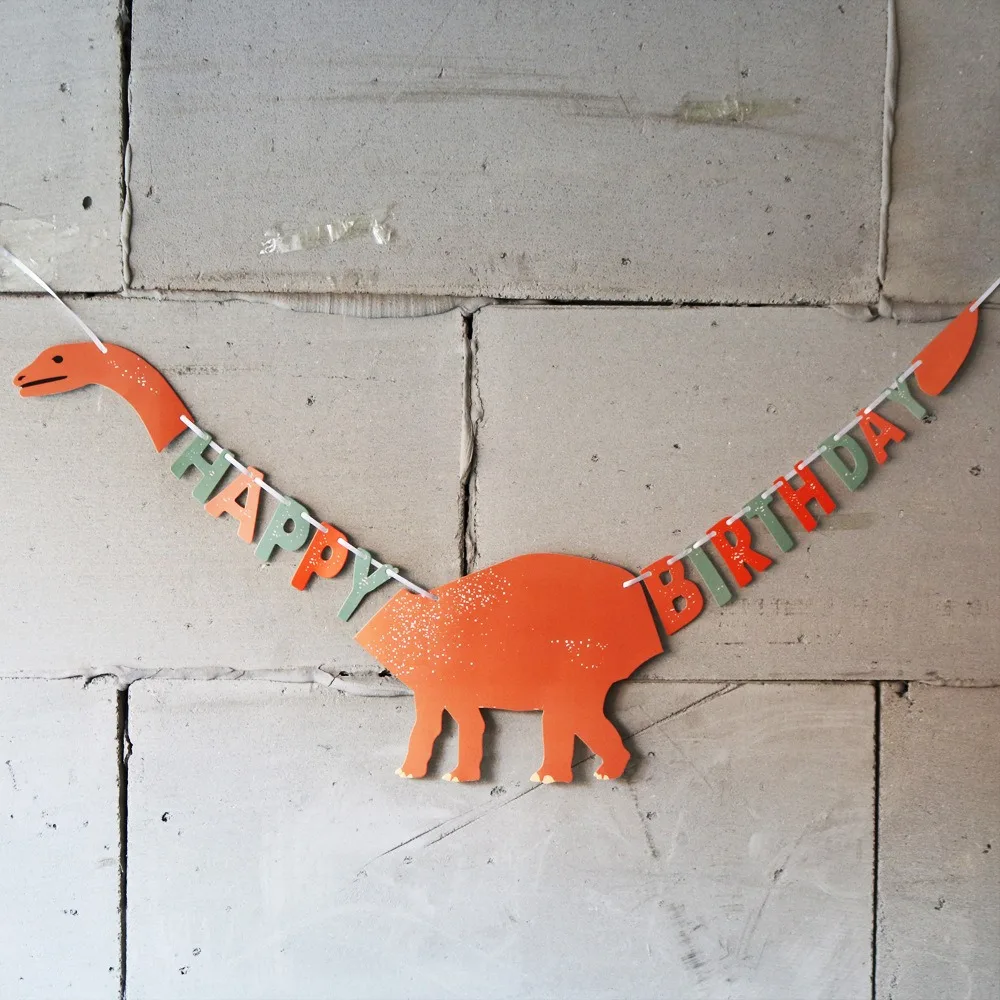 

Динозавр День Рождения Гирлянда