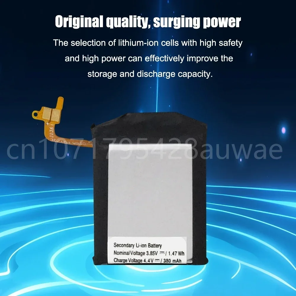 Оригинальный аккумулятор EB-BR760ABE для Samsung Gear S3 Frontier/Classic EB-BR760A SM-R760 SM-R770 SM-R765 SM-R765S 380