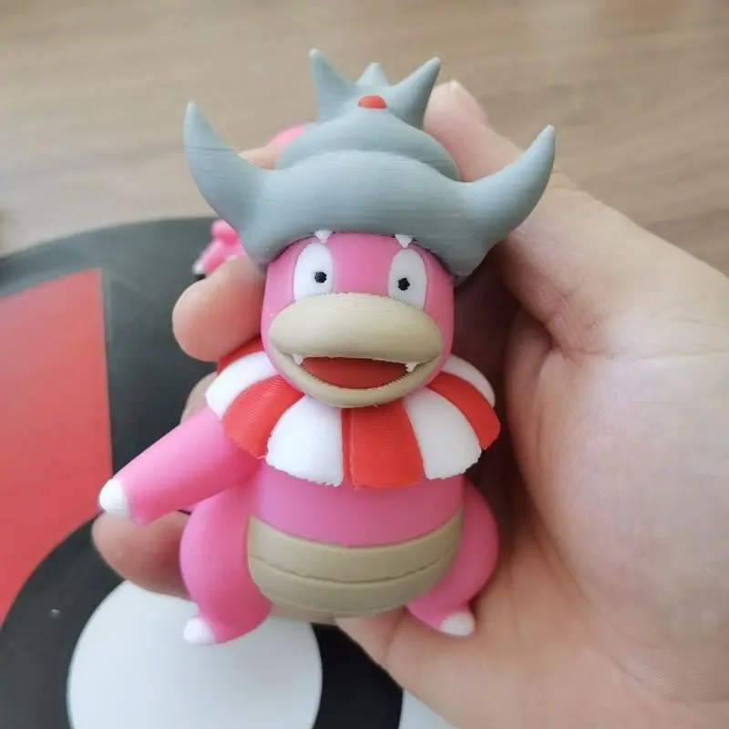 Новая аниме-фигурка Покемона Slowbro Slowking Slowpoke Proportion World 1:20 Diy 3D-печать милый персонаж