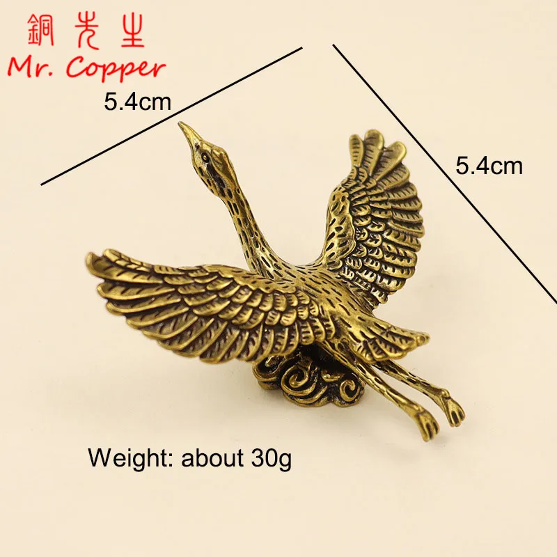 Латунные статуэтки журавля тай хоу клинок журавля хроники ведомства наказаний