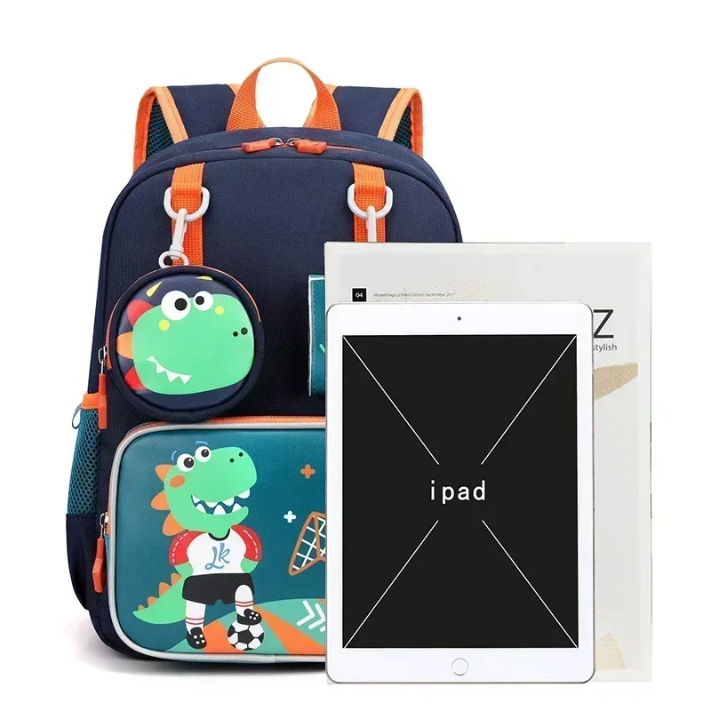 Детский Школьный Рюкзак Унисекс С Мультяшным Принтом Человек-паук На Воздушной