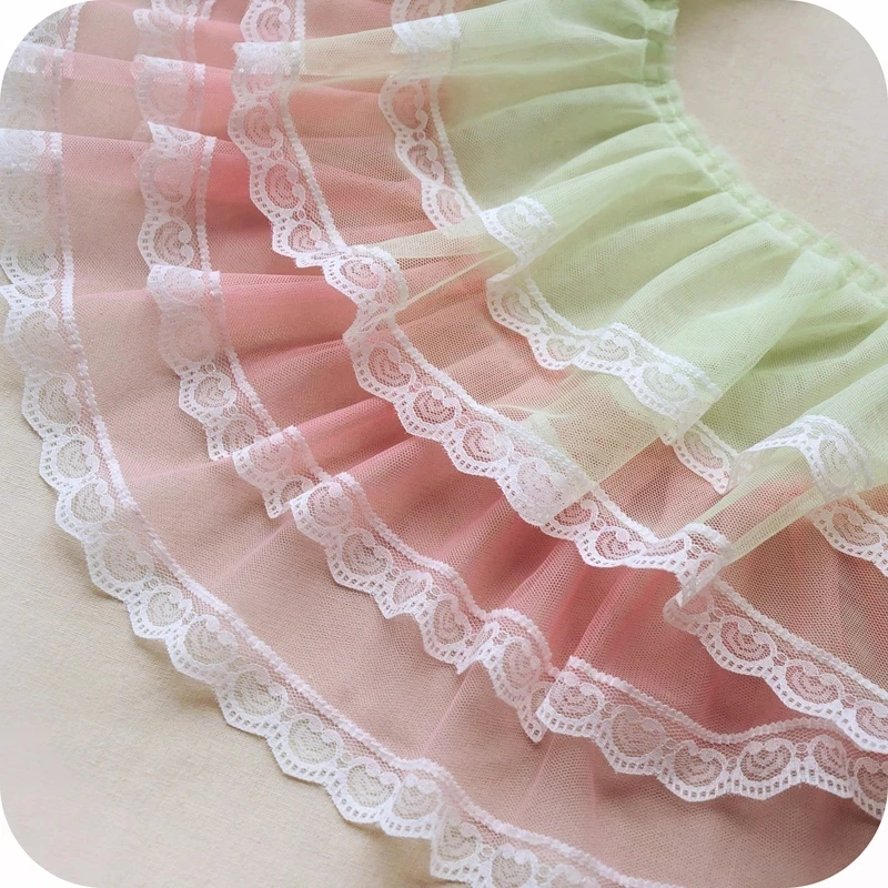 

1 м последняя стековая Сетка кружевная ткань 17 см гипюр кружева свадебное платье отделка одежды материалы аксессуары для шитья отделка encaje ...