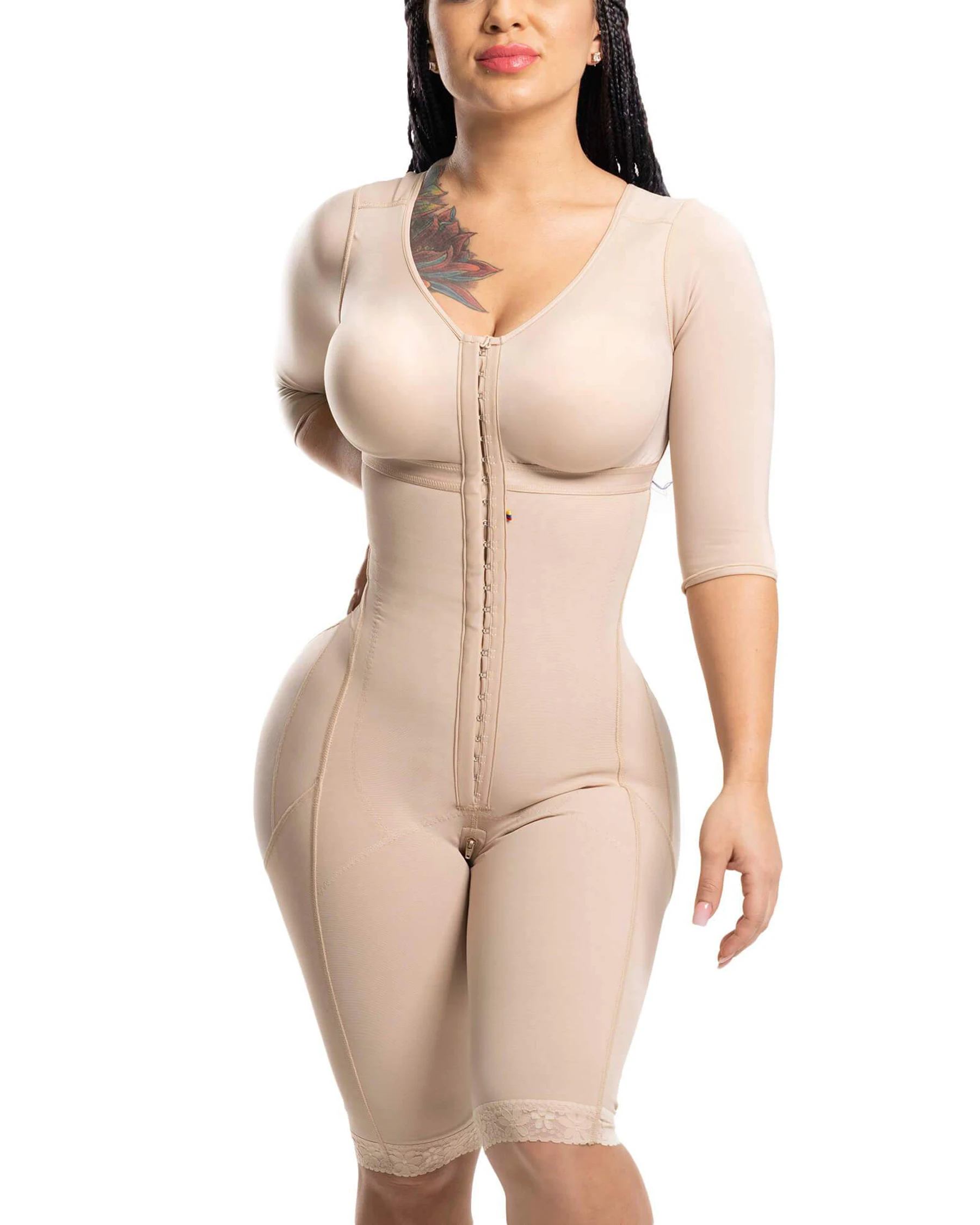 Fajas Colombianas Mujer Waist Trainer Body Shaper Cinta Modeladora De Alta Compressão Women's Corset Slimming Underwear Skims
