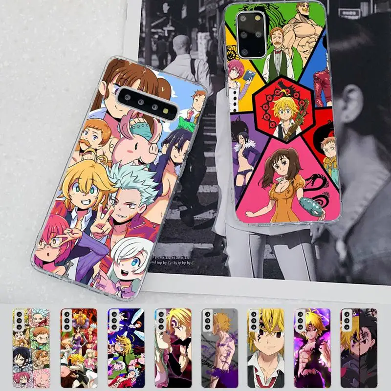 

Anime The Seven Deadly Sins Phone Case for Samsung S21 A10 for Redmi Note 7 9 for Huawei P30Pro Honor 8X 10i Cover